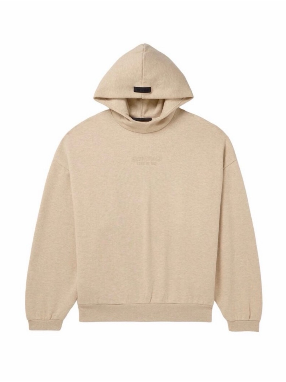 Fear of God Neutral Beige Hooded Pullover